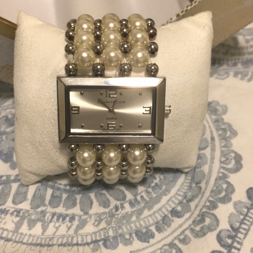 Charter Club Pearl Watch
